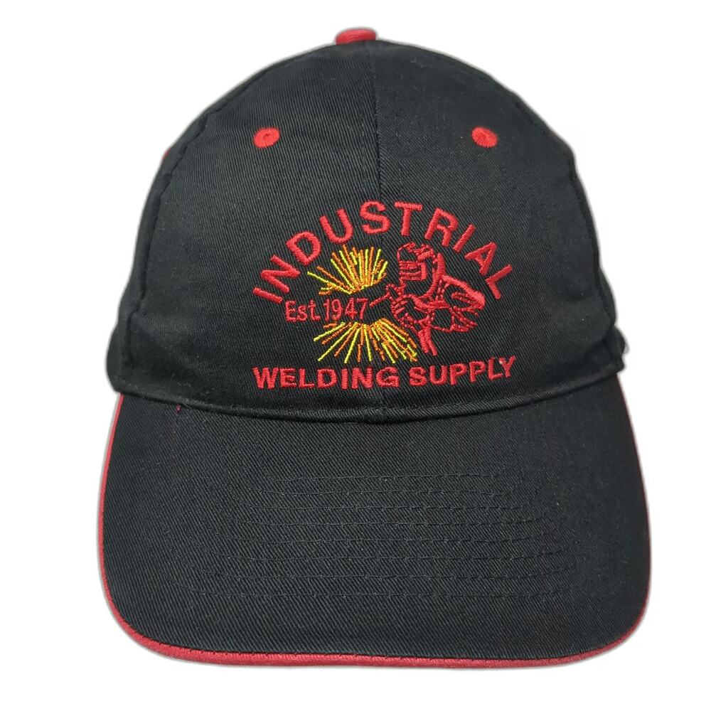 Hitwear Baseball Cap Black One Size Industrial Welding Supply Strapback 1947 Hat